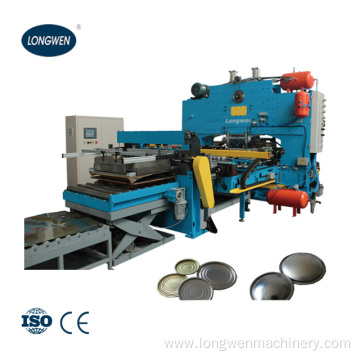 Automatic metal stamping punch press machine for end making